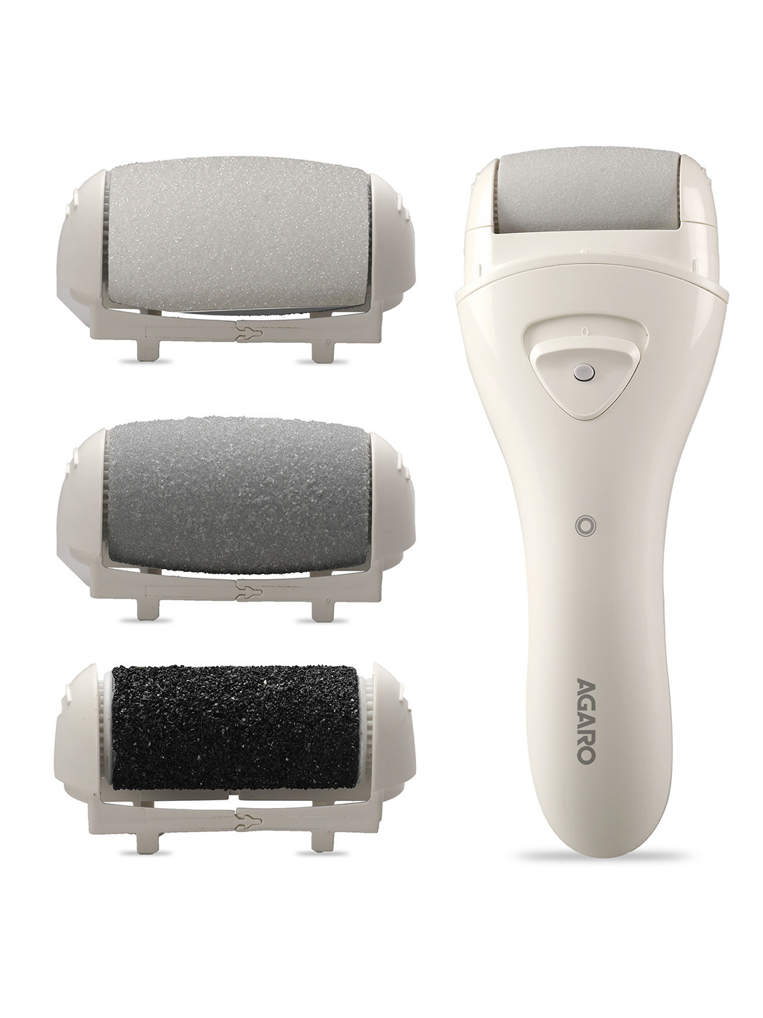 Agaro CR3001 Callus Remover with 3 Interchangeable Head Rollers