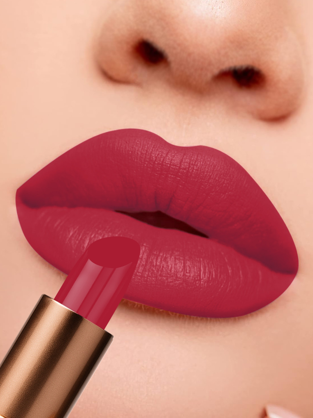One Wish Long Lasting Creamy Matte Bullet Lipstick - 3.8 g - Cherry On Top - 08