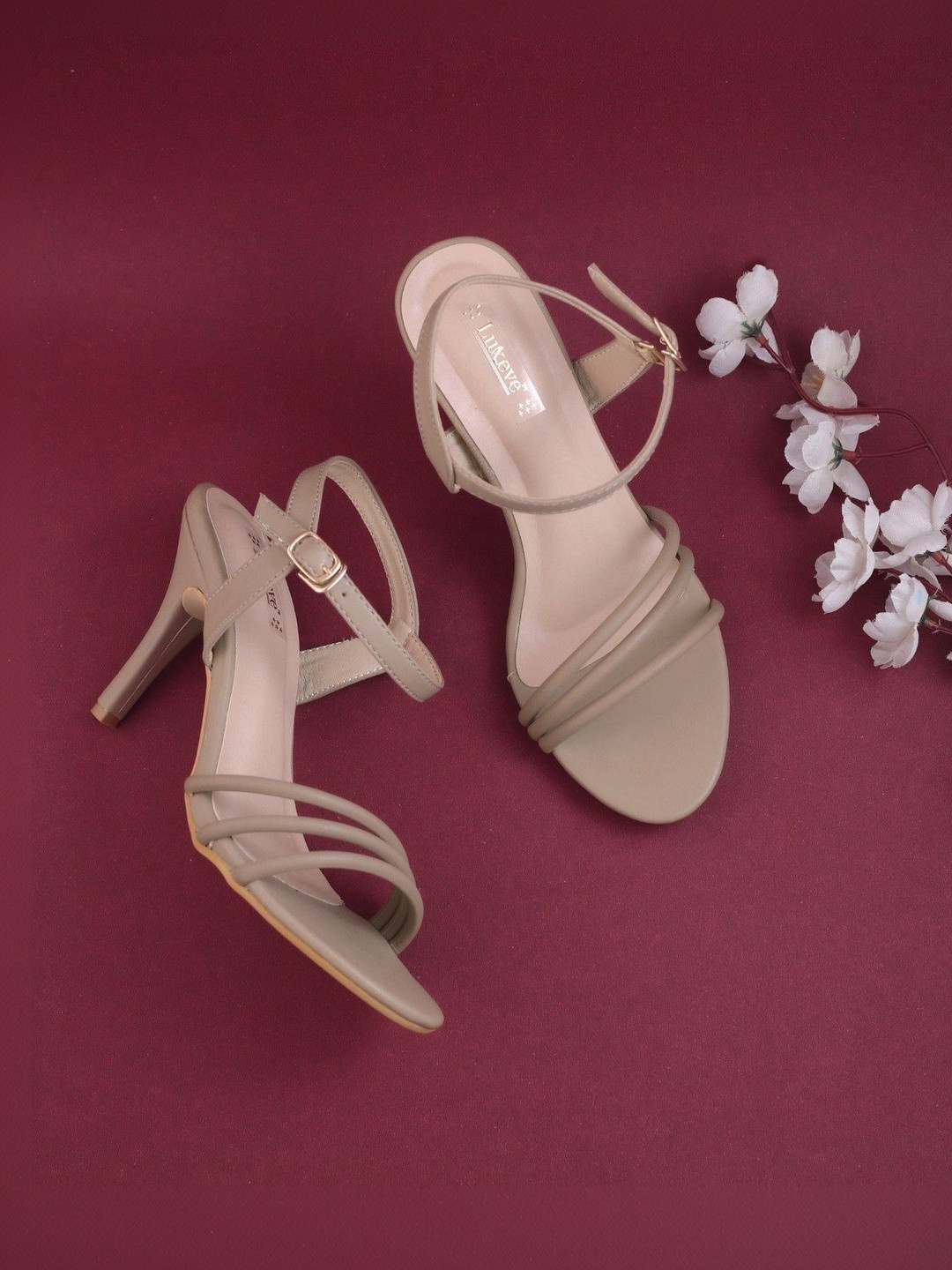 LUXEVE Party Stiletto Sandals