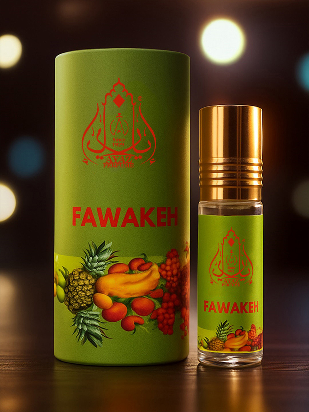 AYAZ Fawakeh Non Alcoholic Long Lasting Attar - 6 ml