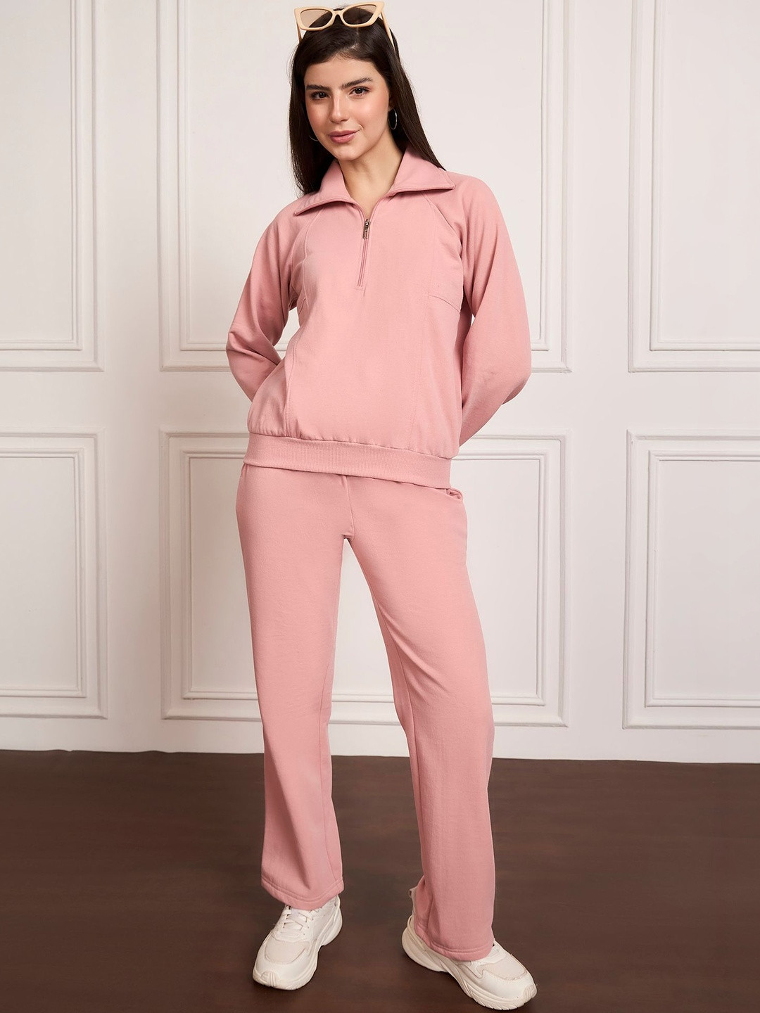 Chemistry Cotton Fleece Sweatshirt With Trouser