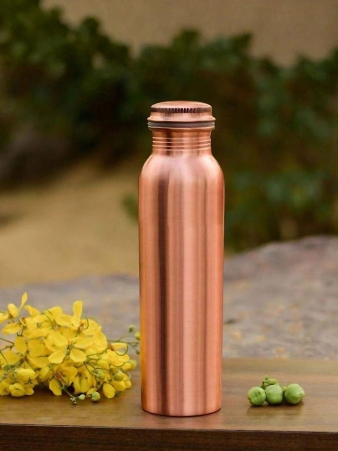 smart serve Solid Copper Spill Proof Water Bottle - 500ml