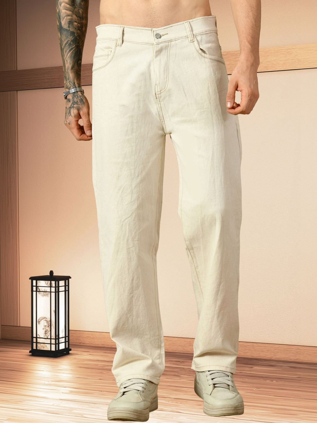 Mevan Men Classic Mid-Rise Stretchable Jeans