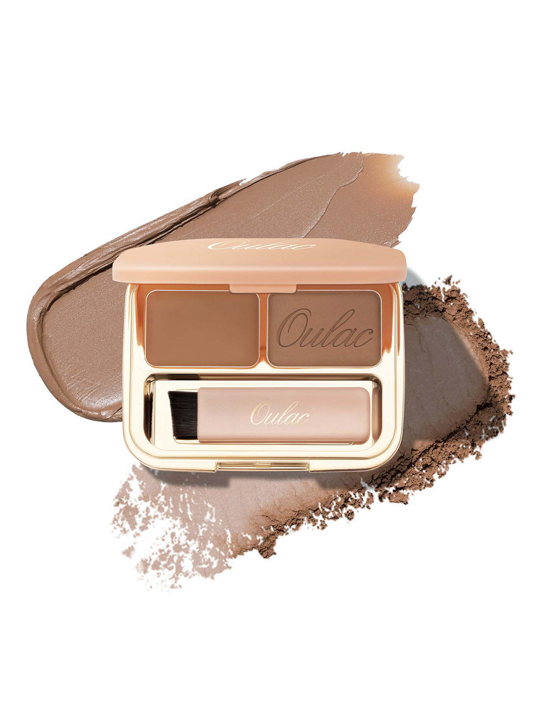 Oulac Brow & Eye Perfect Finishing Compact - Golden Blonde 01