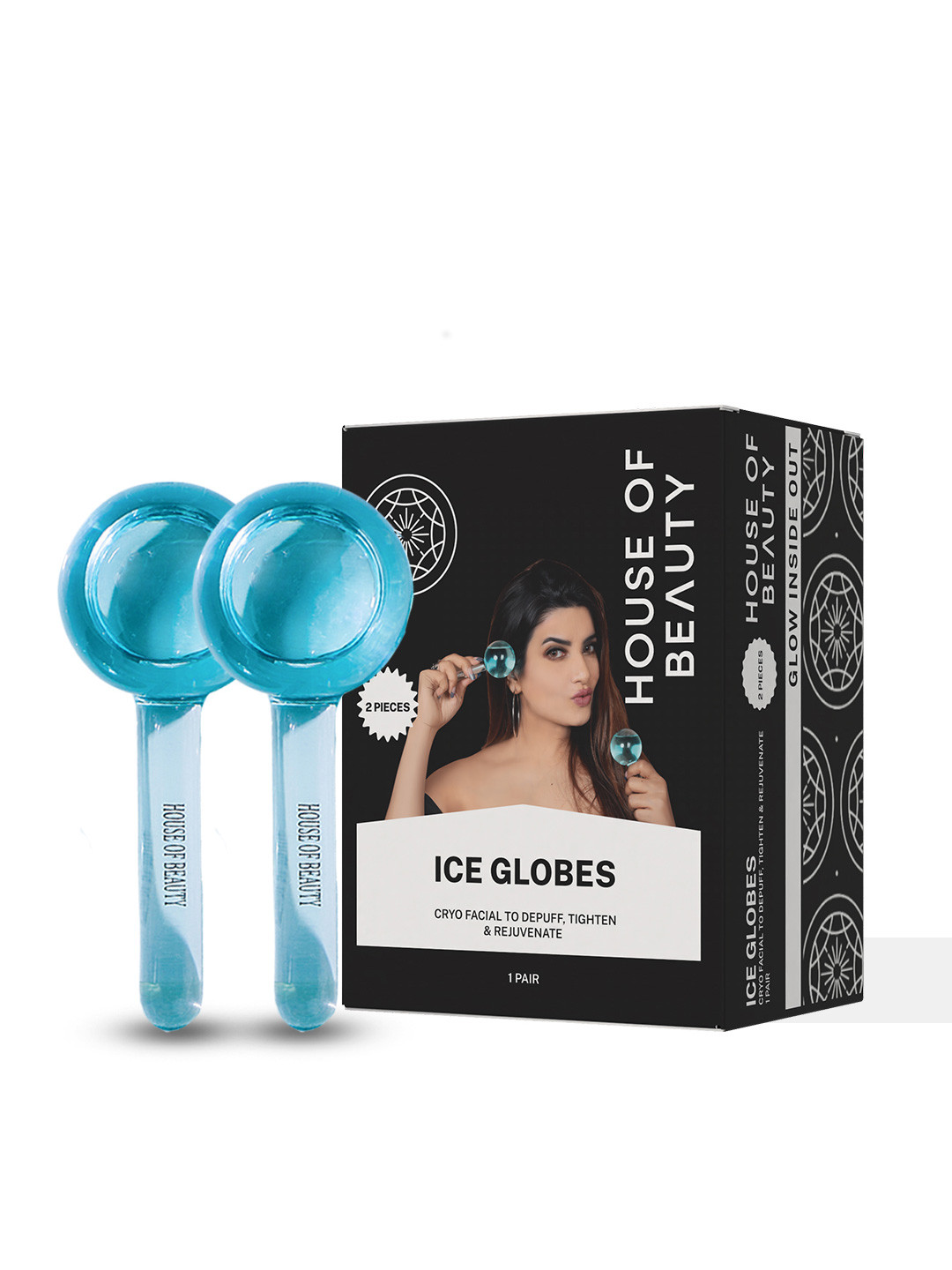 House of Beauty Unisex Blue Ice Globe