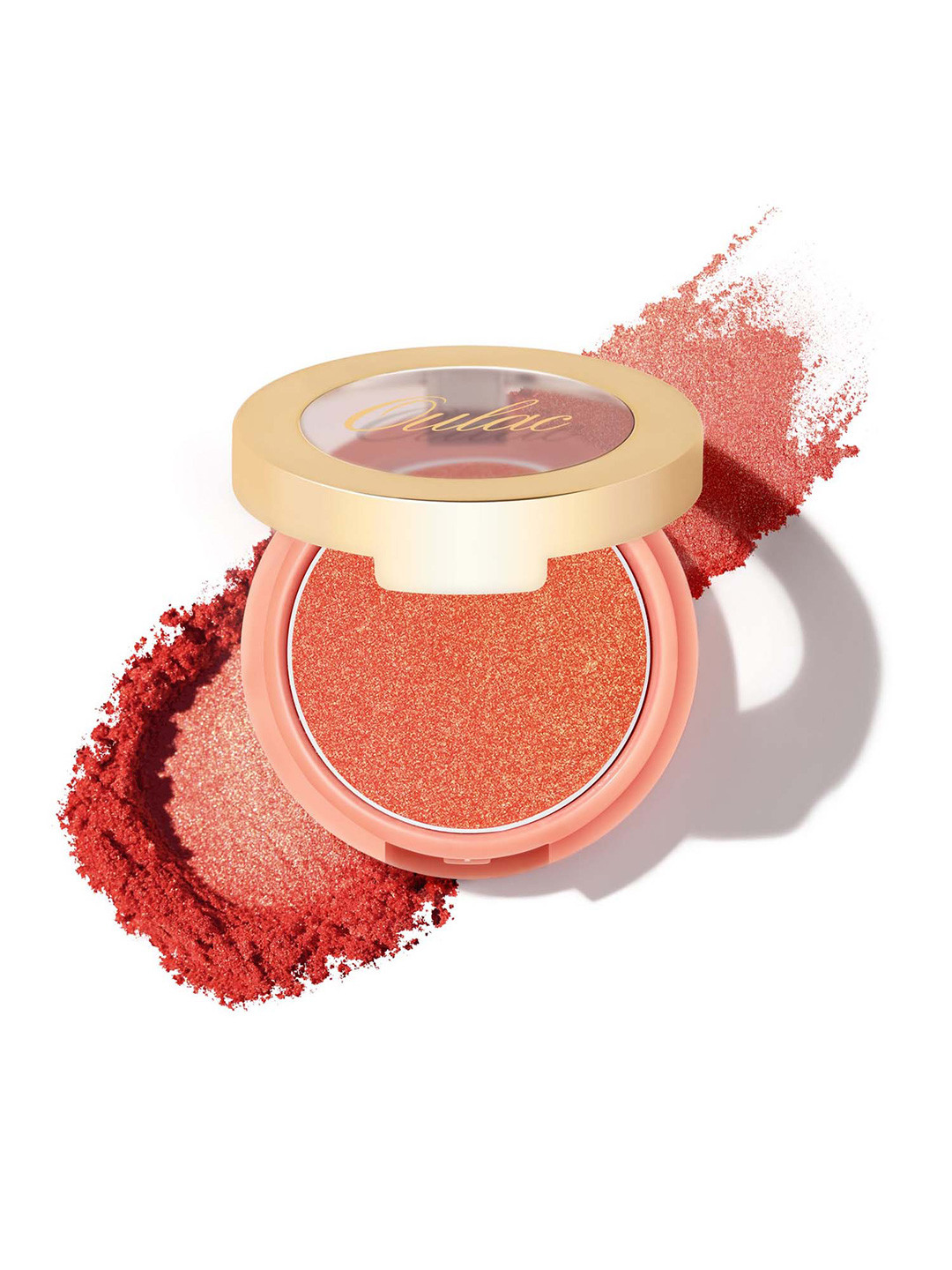 Oulac Highly Pigmented Blush Mono Frost - Summer Flame - F09