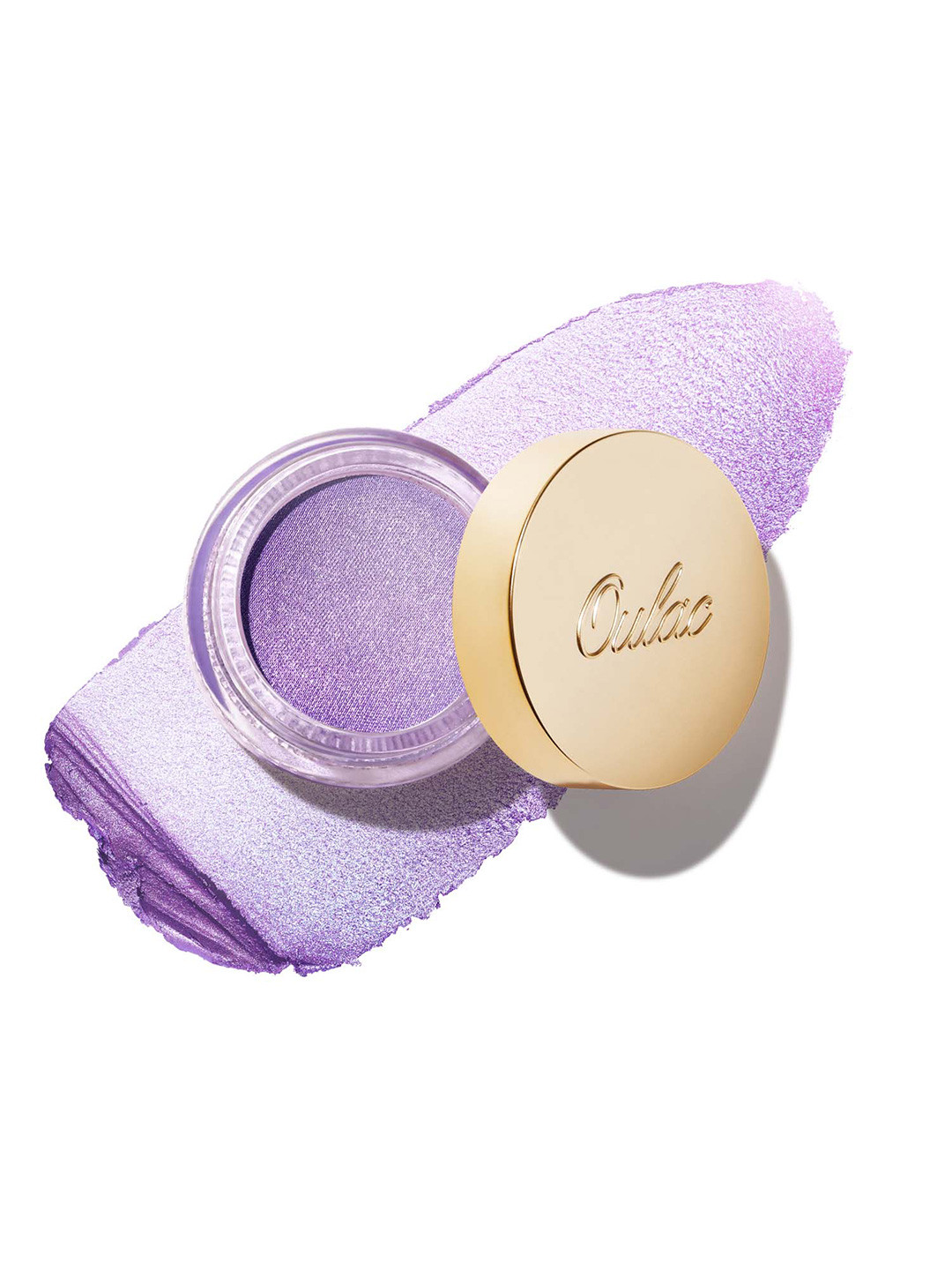 Oulac Cream Color Eye Shadow Enriched with Vitamin E - 6 g - Lilac