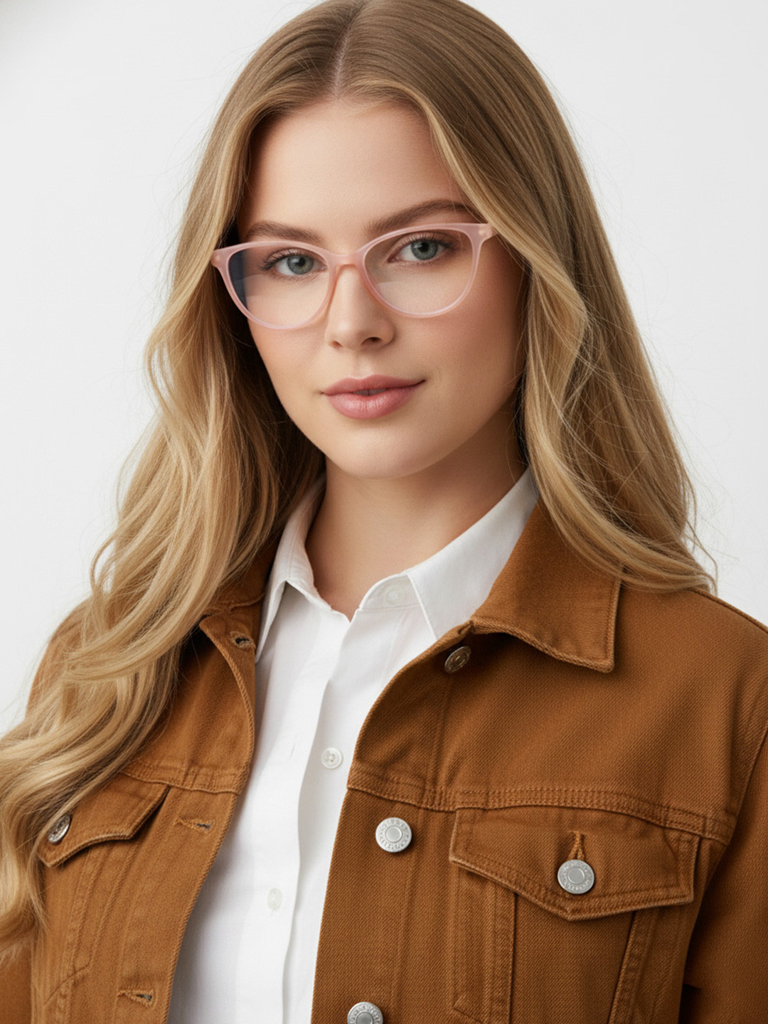 HASHTAG EYEWEAR Unisex Cateye Sunglasses With UV Protected Lens MSYR-1188882-B.PNK