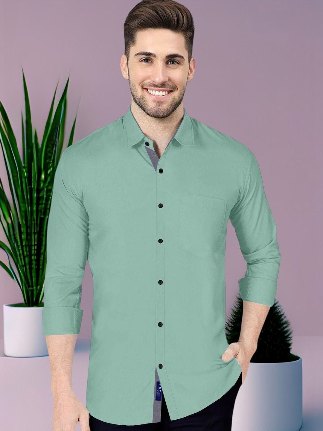 VTEXX Men Standard Casual Shirt