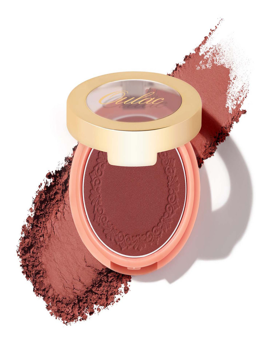 Oulac Blush Mono Infused With Rose Damascena Flower Extract -4.8 g - Cheek To Cheek 02