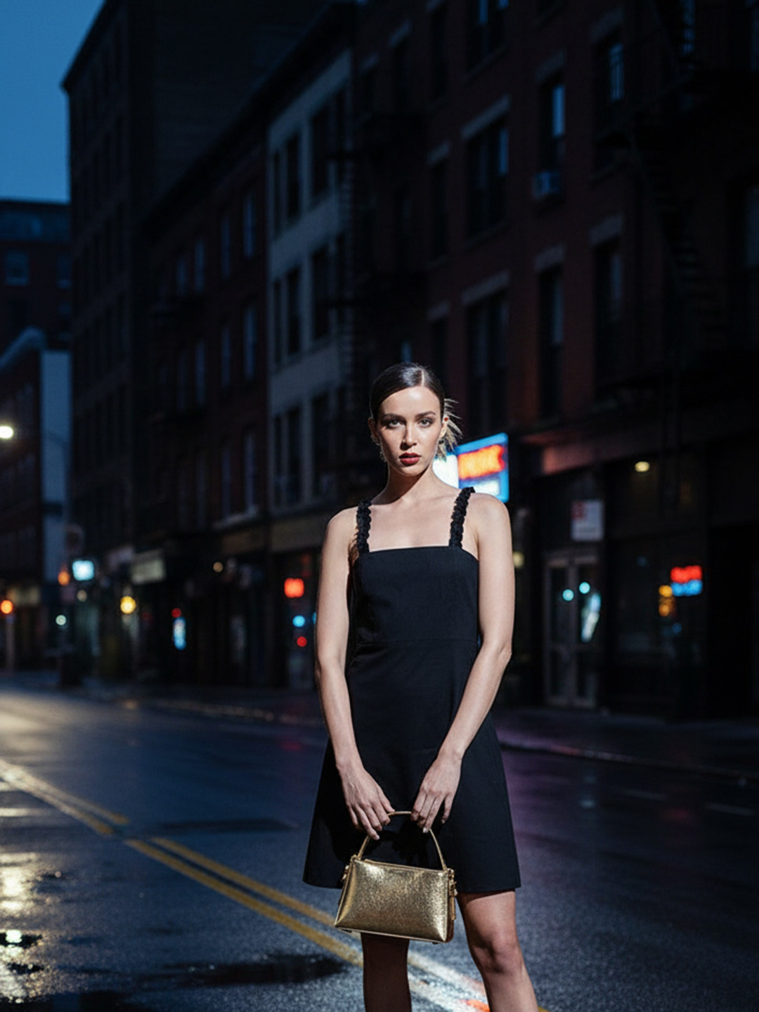 bebe Soft Romance A-Line Mini Dress