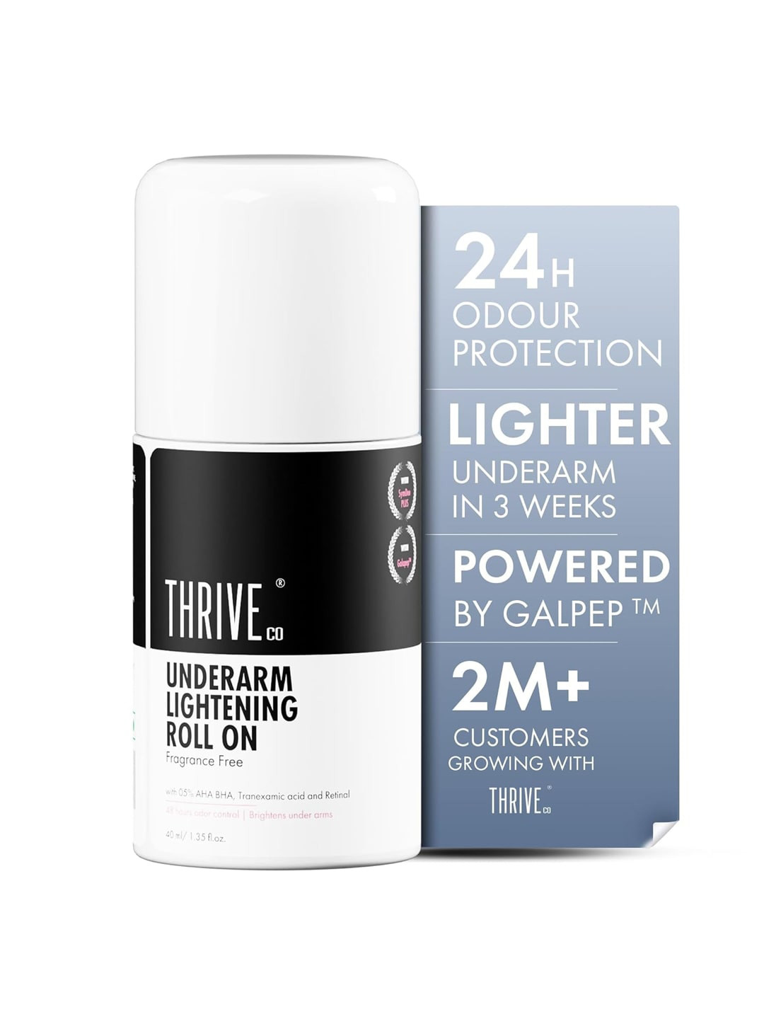 Thriveco Underarm Lightening Roll On - 40 ml