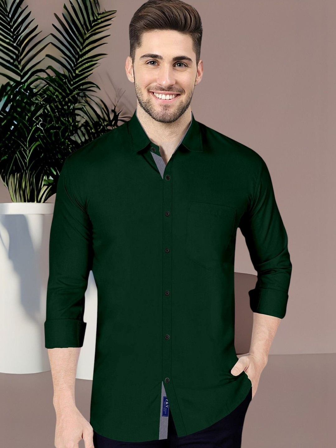 VTEXX Men Standard Casual Shirt