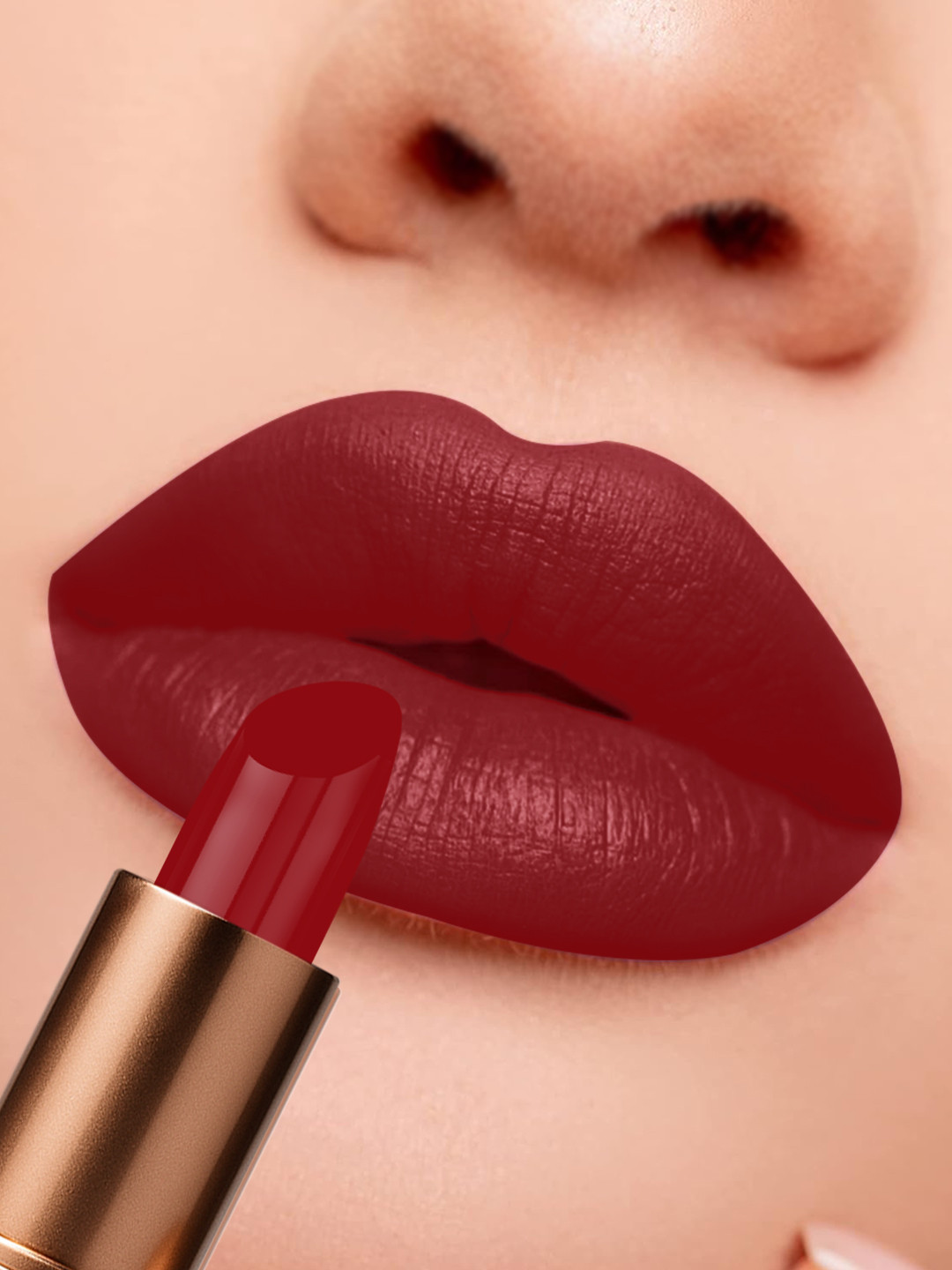 One Wish Long Lasting Creamy Matte Bullet Lipstick - 3.8 g - Too Red To Handle - 18