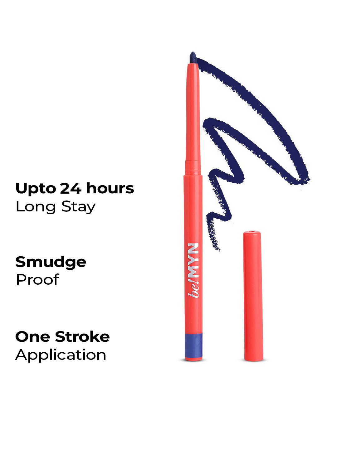 Be!Myn SmoulderEyes Waterproof Longstay Kajal 0.3 g - Sapphire K3