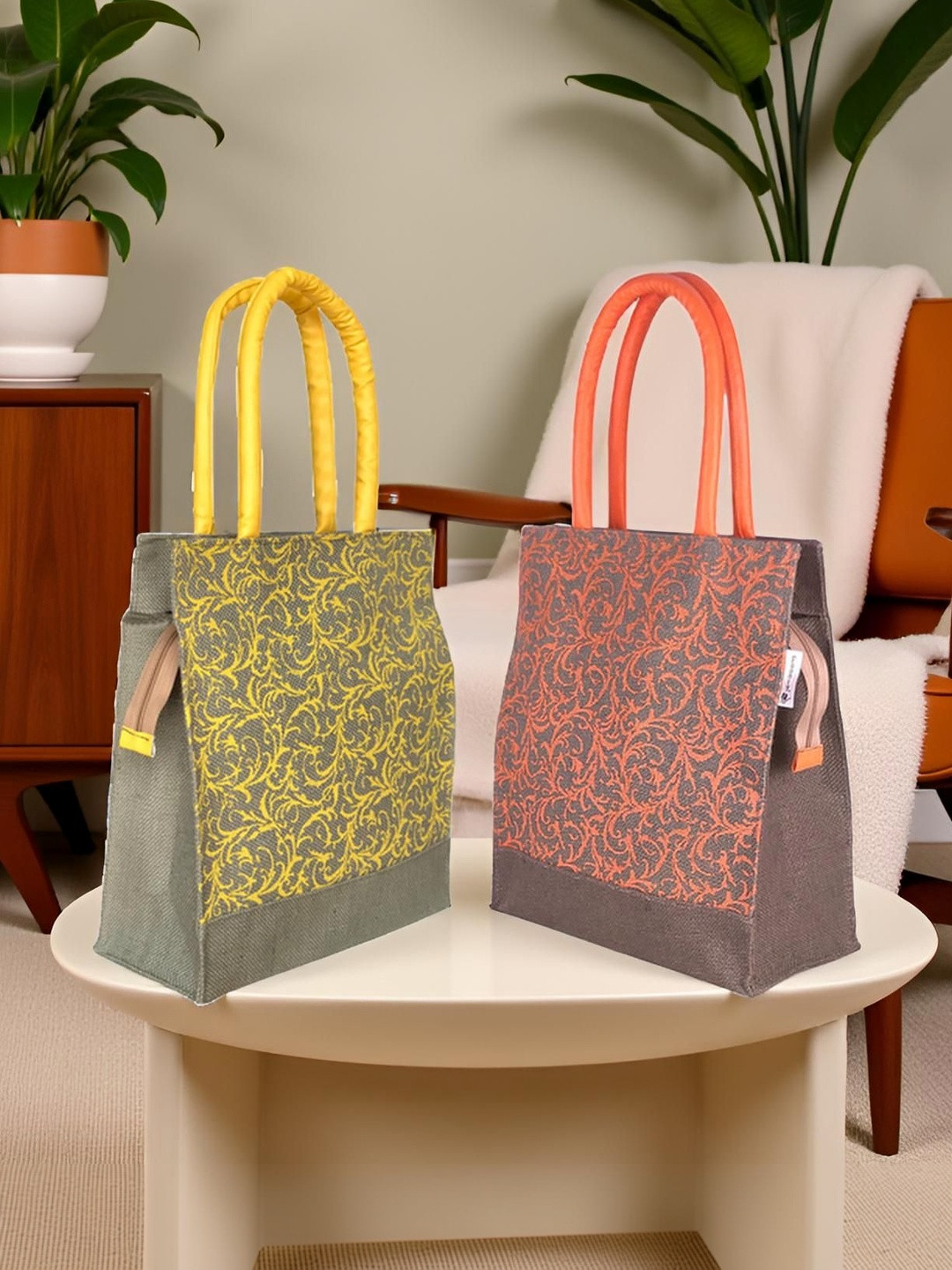 FOONTY Printed Shopper Tote Bag