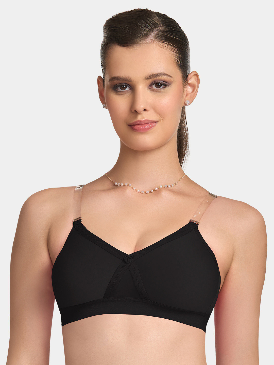 Trylo ALPA Strapless Hosiery Cotton Non-Padded Non-Wired Seamless Molded T-Shirt Bra