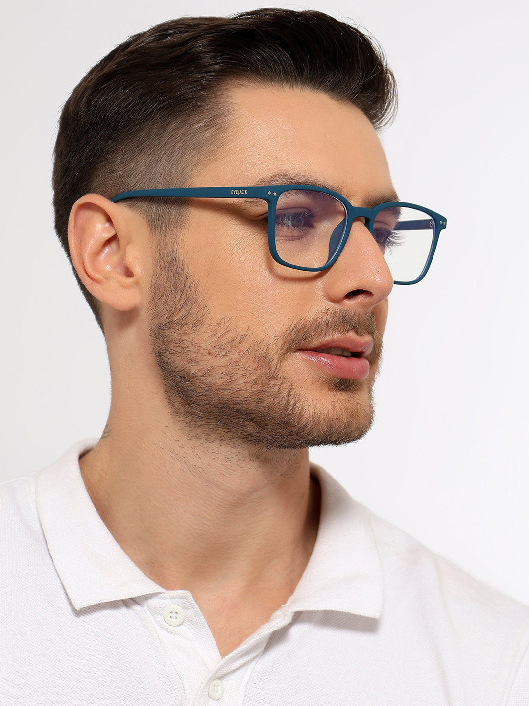 Eyejack Unisex NEO Bluecut & Antiglare Eye Protection Full Rim Square Frames