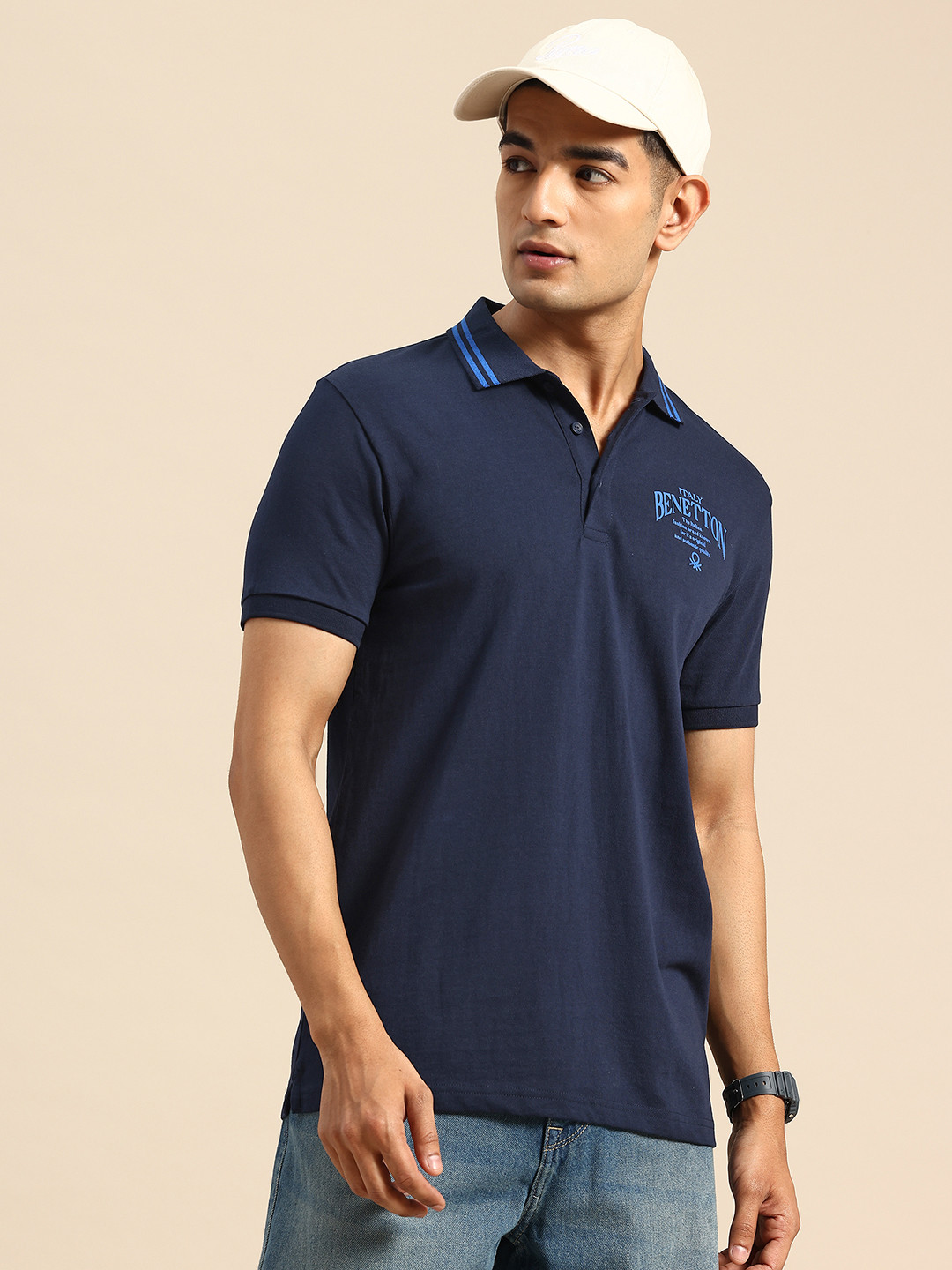 United Colors of Benetton Polo Collar T-shirt