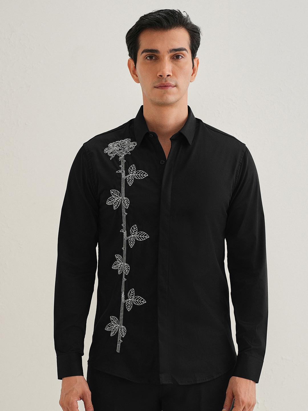 Banana Club Men Premium Slim Fit Opaque Party Shirt