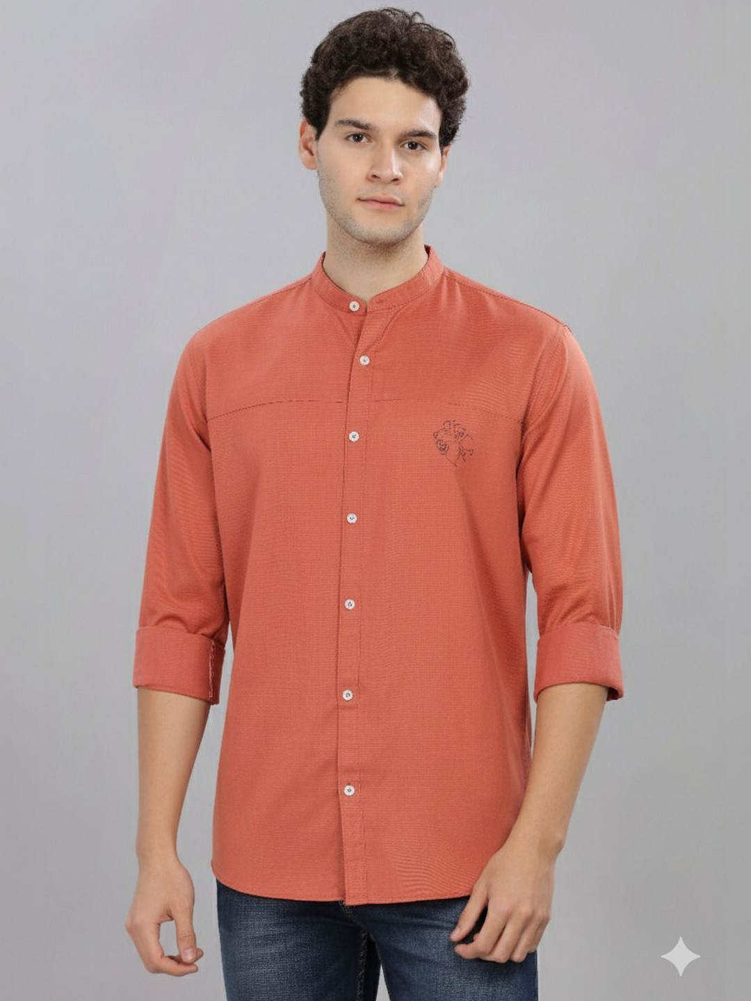 7TH LEGION Men Smart Casual Shirt