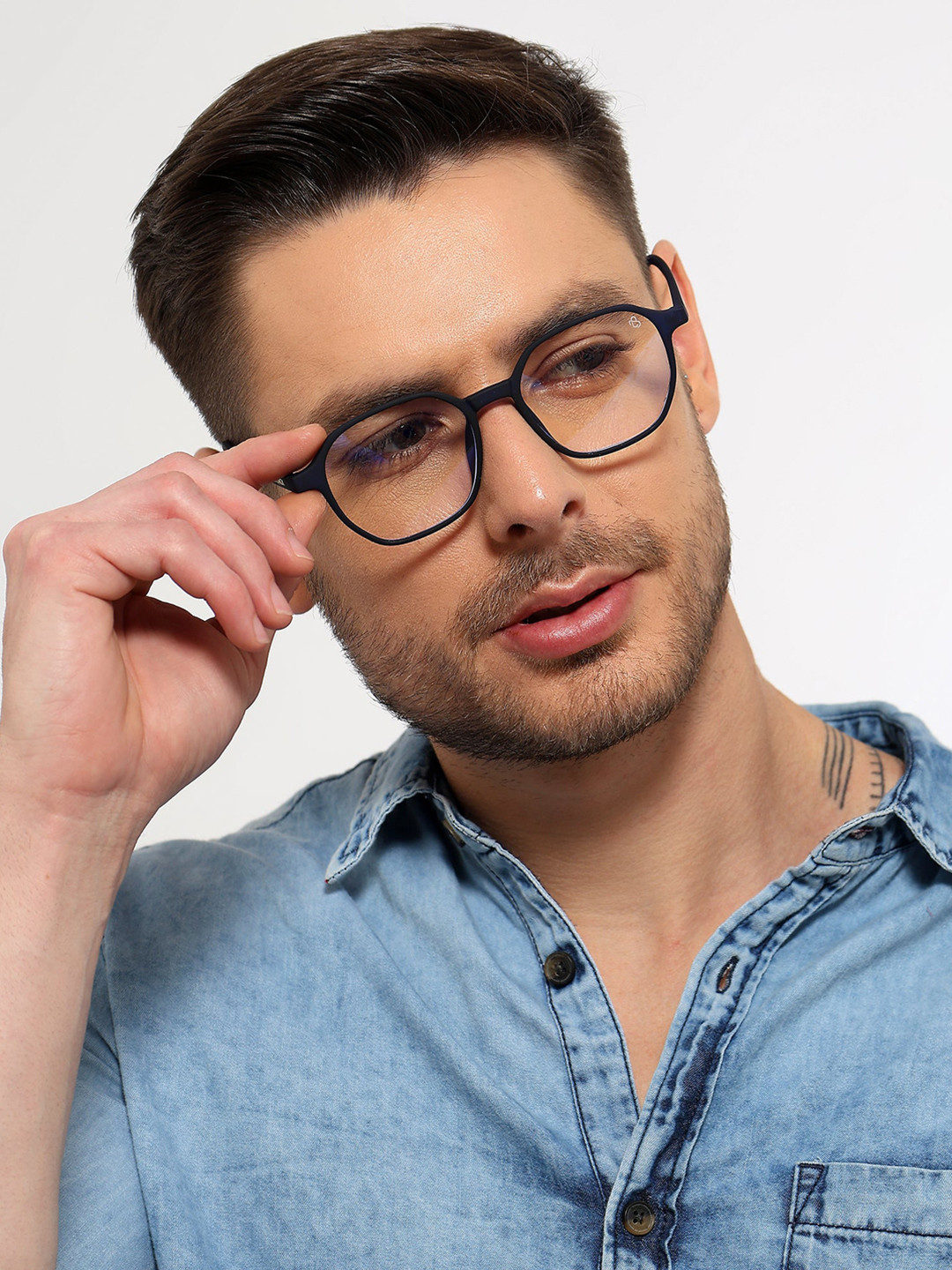 Eyejack Unisex NEO Bluecut & Antiglare Eye Protection Eyeglasses Full Rim Square Frames