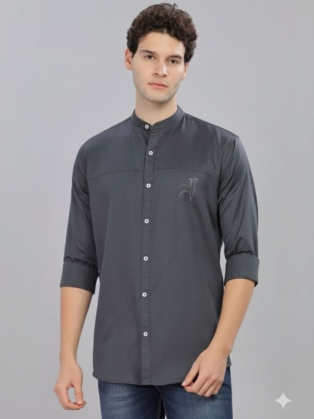 7TH LEGION Men Smart Casual Shirt