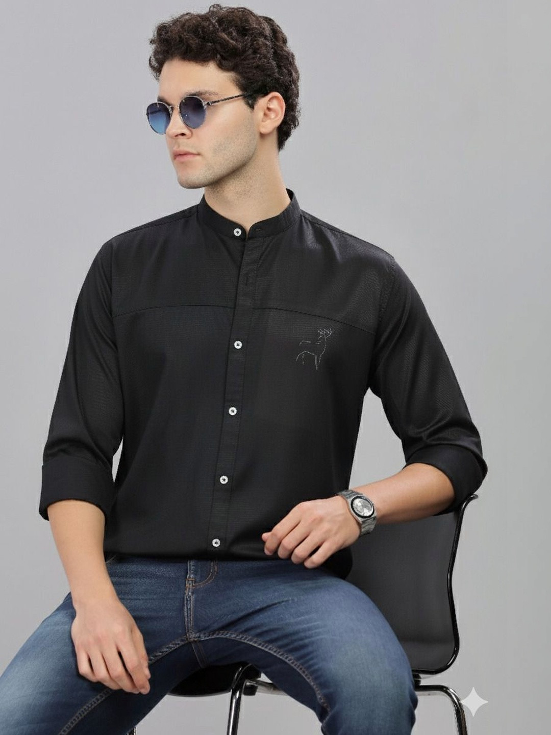 7TH LEGION Men Smart Casual Shirt