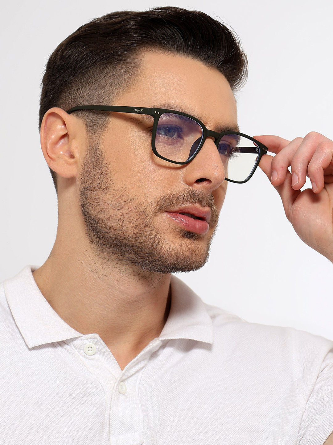 Eyejack Unisex NEO Bluecut & Antiglare Eye Protection Full Rim Square Frames