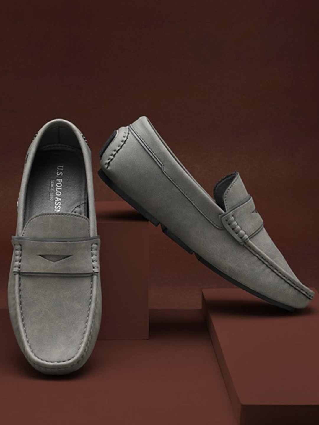 U.S. Polo Assn. MIRANO 5.0 Men Square Toe Driving Shoes