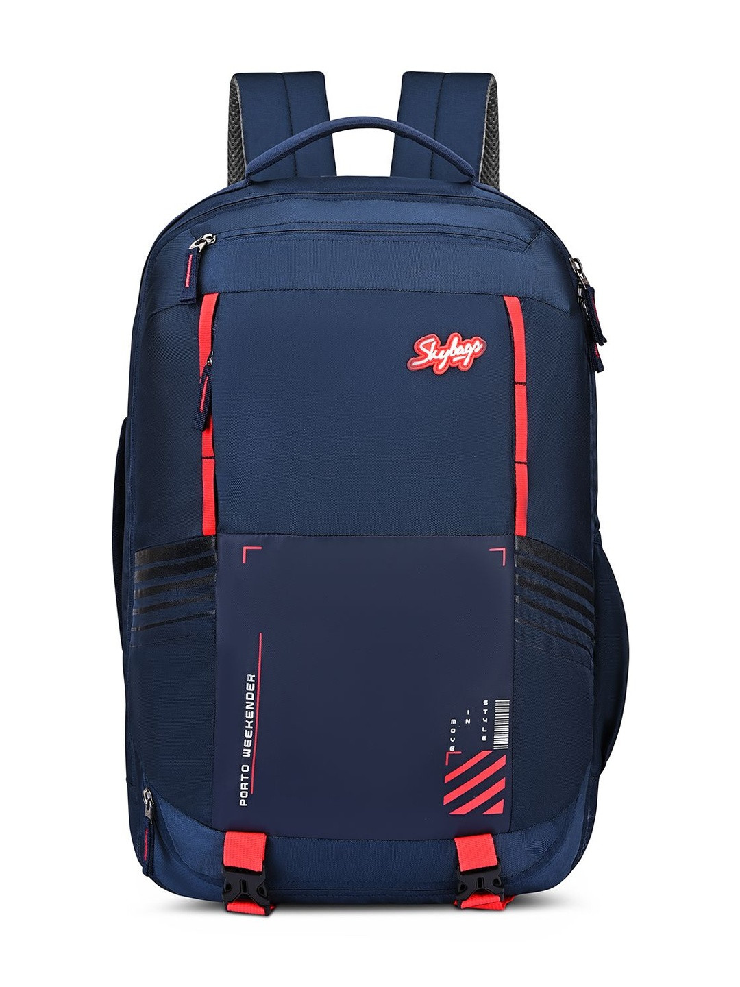 Skybags Unisex Brand Logo Backpack with Shoe Pocket