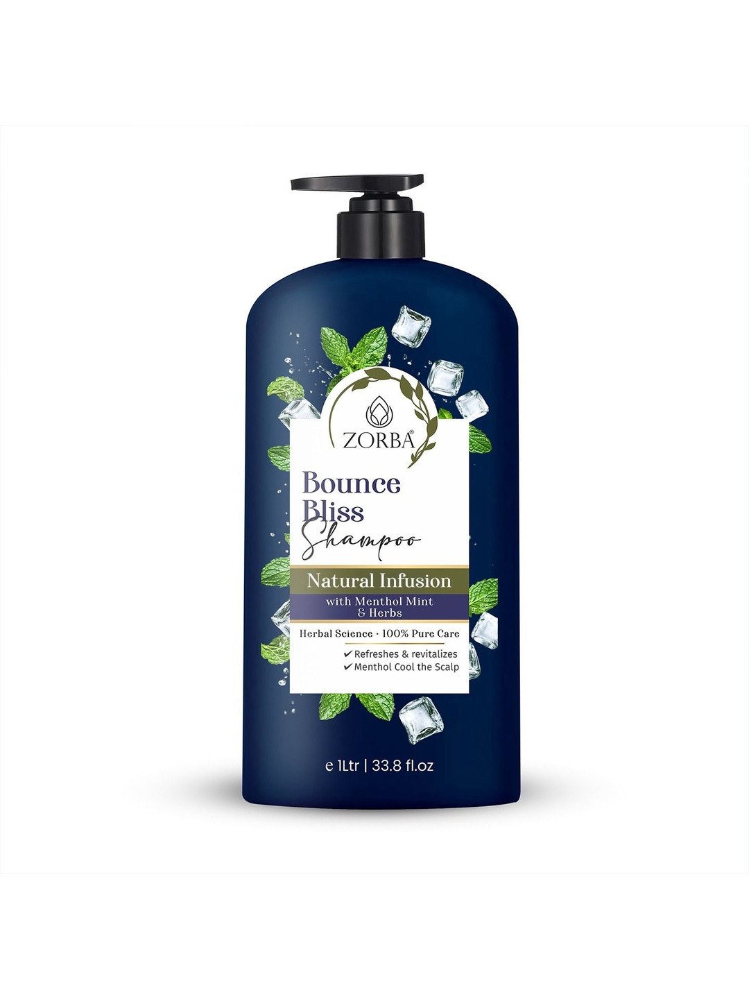 Zorba Bounce Bliss Shampoo For Smooth Hair - 1 L