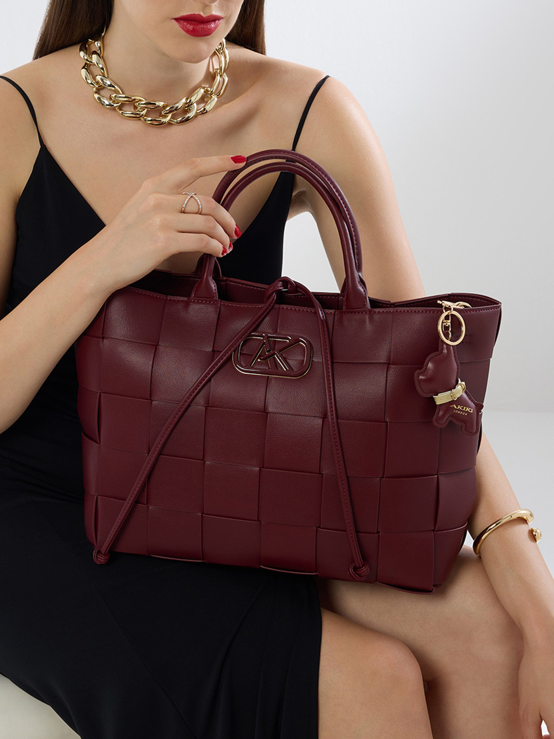 Akiki London Edmonton Two Handles Large Tote Bag