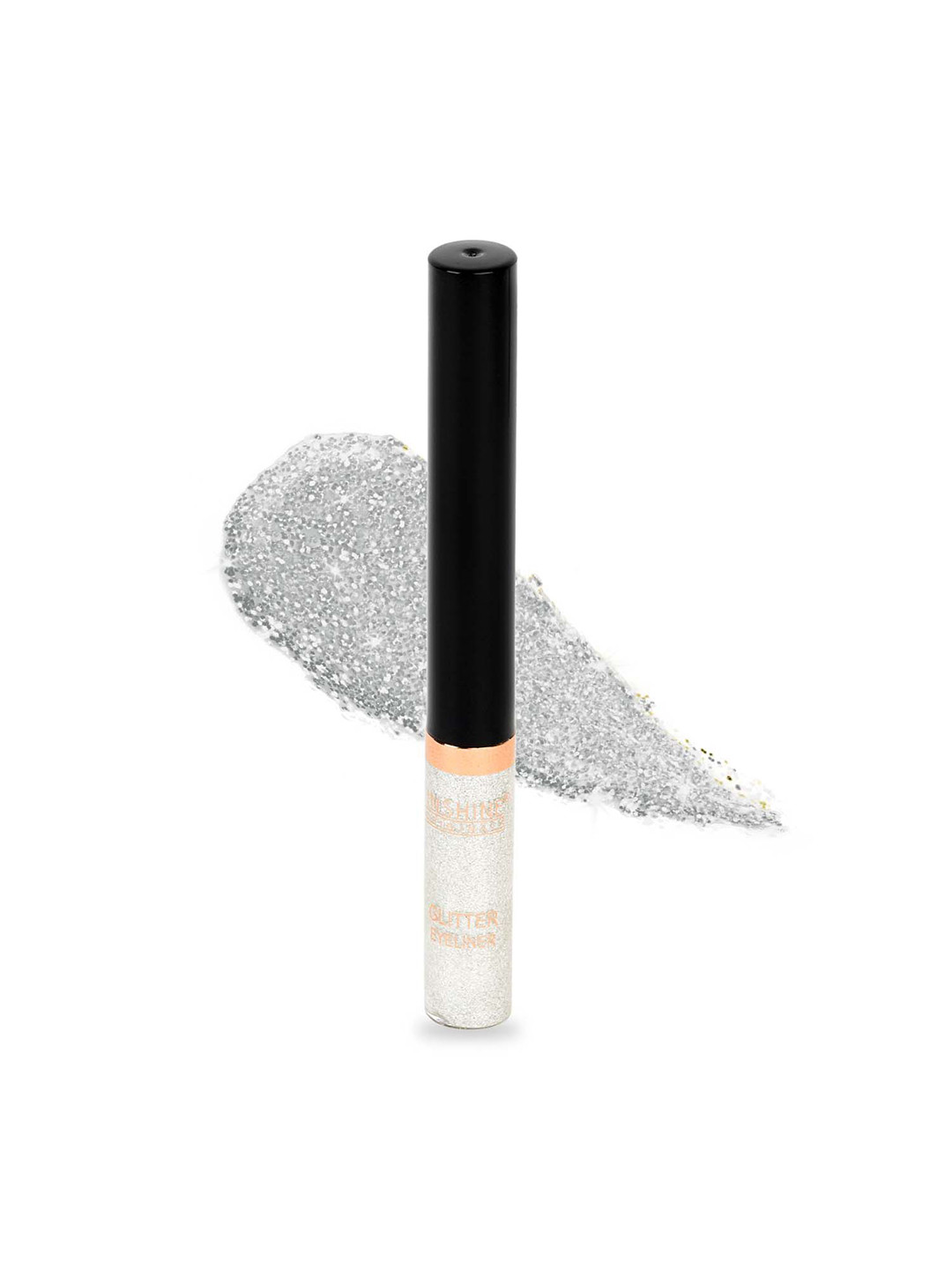Inshine Glitter Sparkling Water & Smudge Proof Liquid Eyeliner - 2 ml - Silver Sparkle