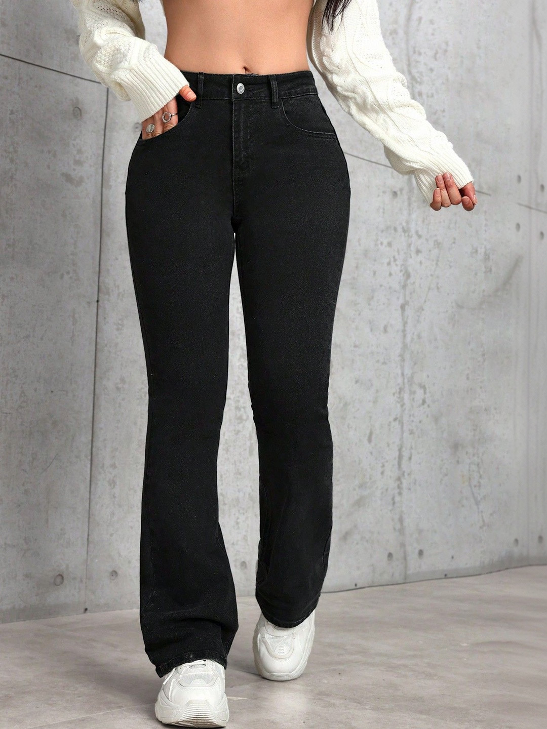 MERCEL Women Jean Regular Fit High-Rise Stretchable Jeans