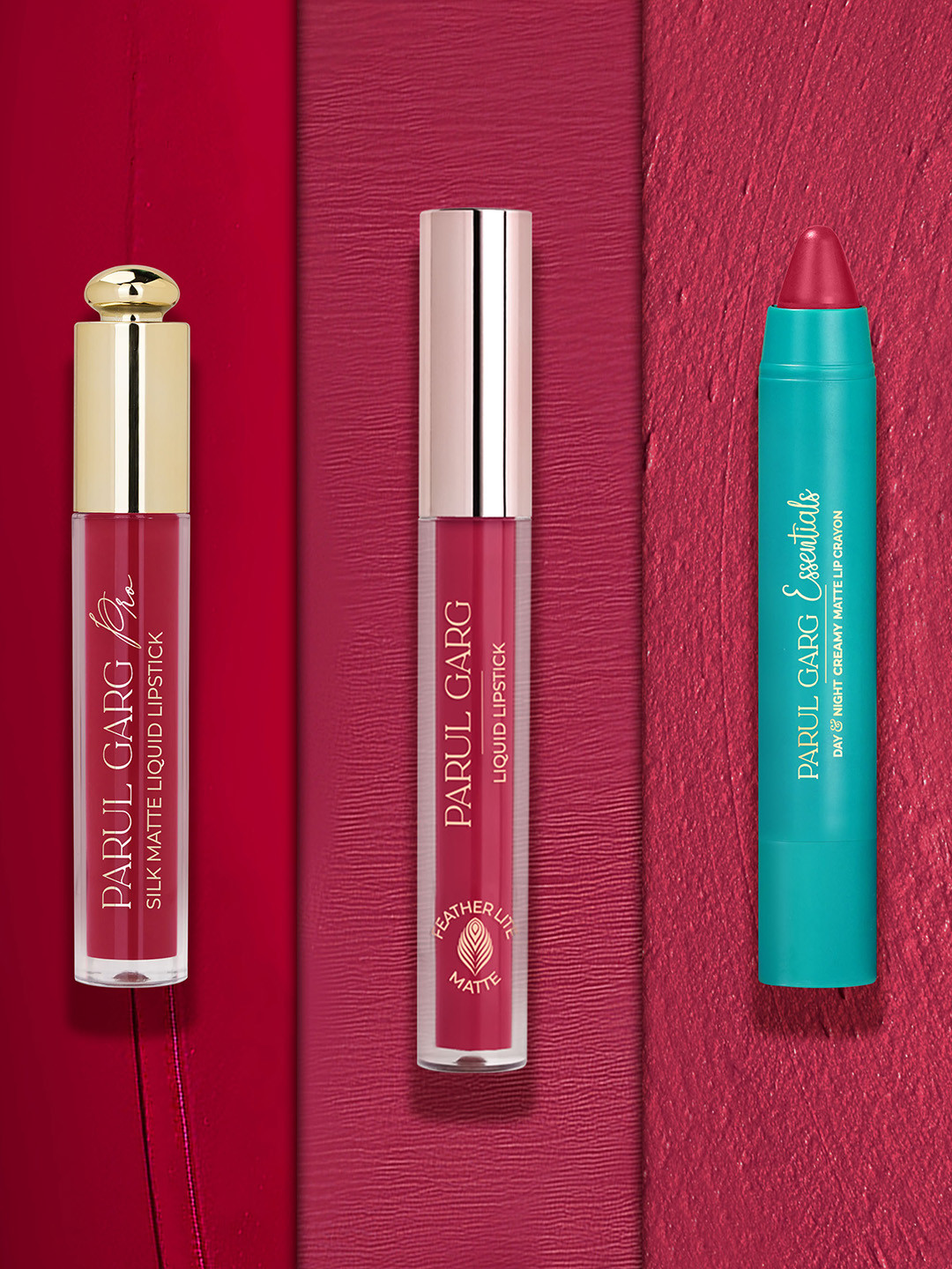 Parul Garg Set of 3 Lipsticks