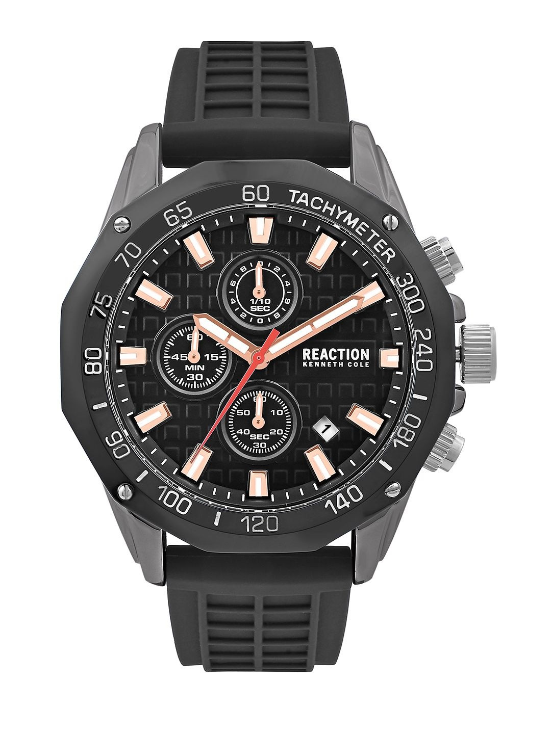 REACTION KENNETH COLE Men Dial & Straps Analogue Chronograph Watch KRWGO0070702