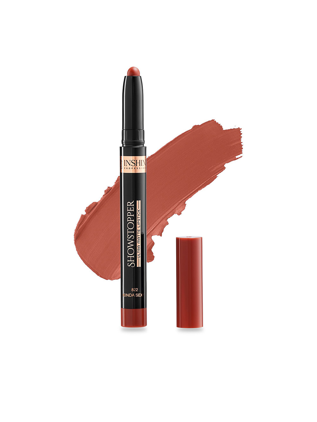 Inshine Showstopper Ultra Matte Lipstick - 2.5 g  - Kinda Sexy-822