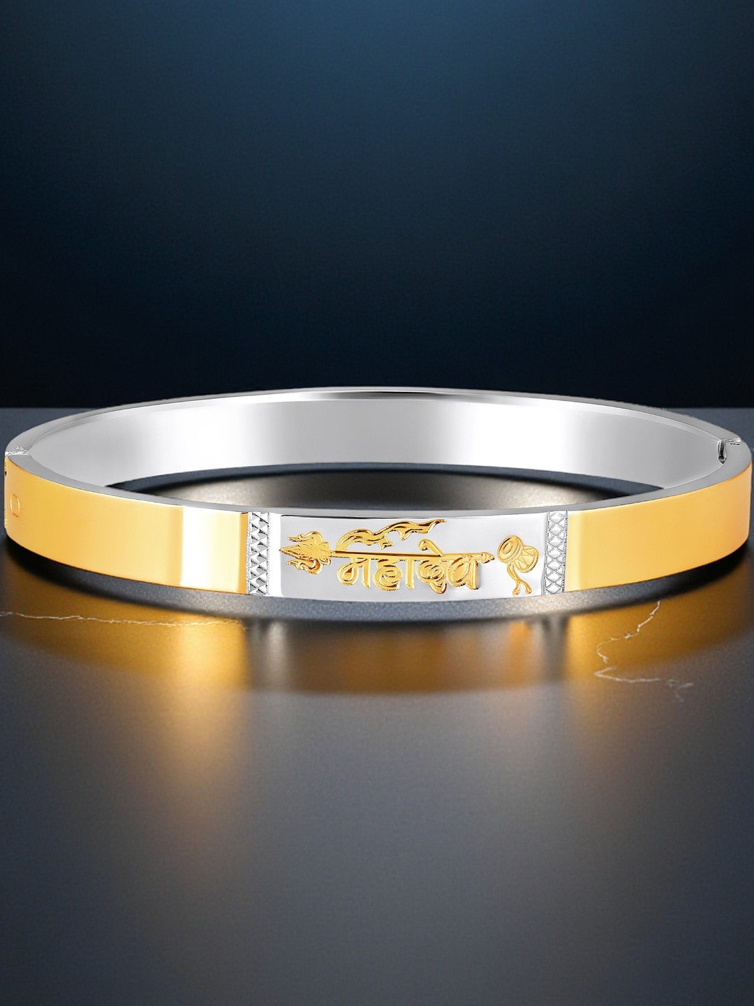 Mahi Men Gold-Plated Wraparound Bracelet