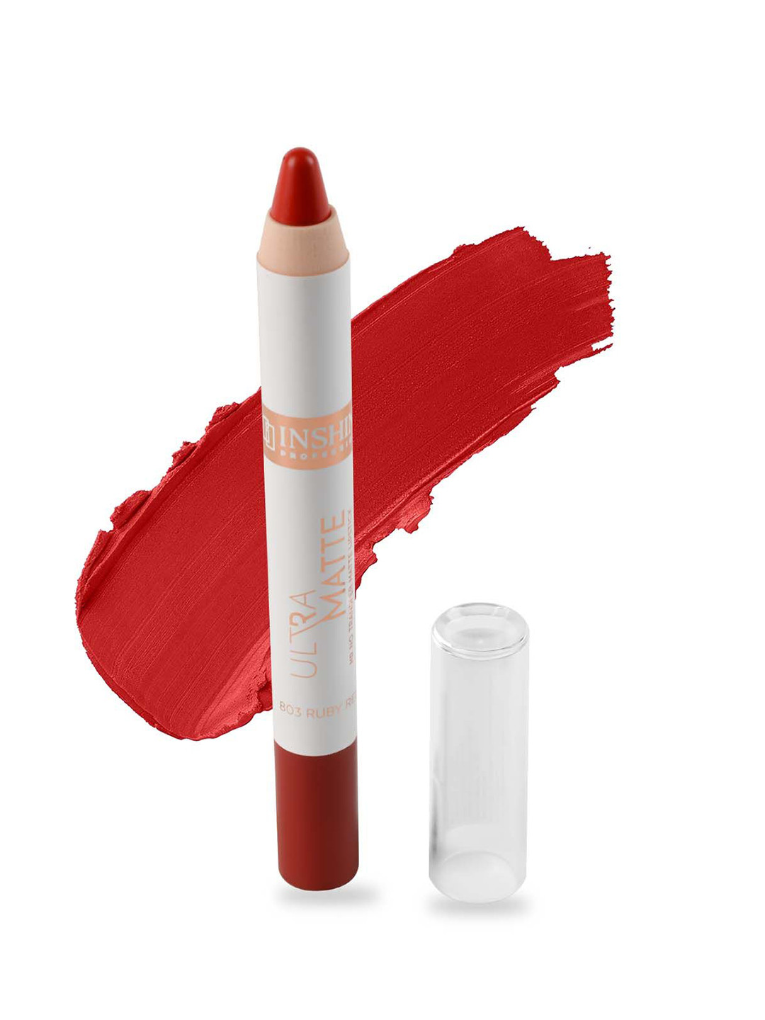 Inshine Ultra Matte HD No Transfer Long-Lasting Lipstick - Ruby Red 803