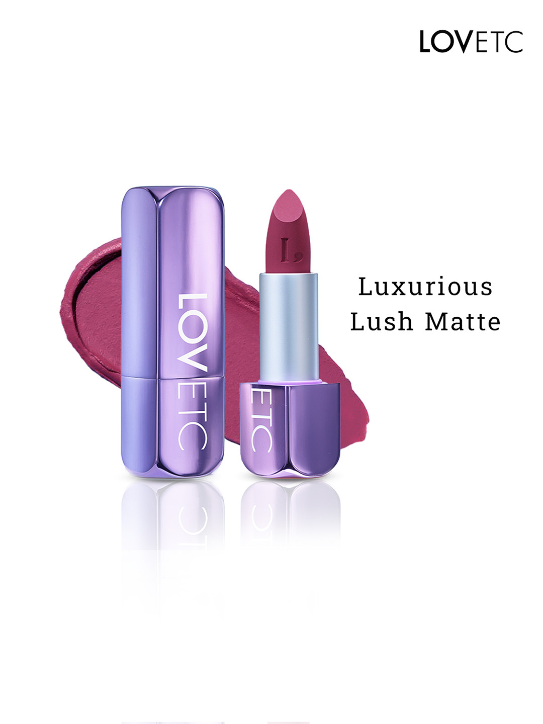 LOVETC Pout Perfect Etc High-Definition Luxurious Lush Matte Lipstick - Birthday Blush