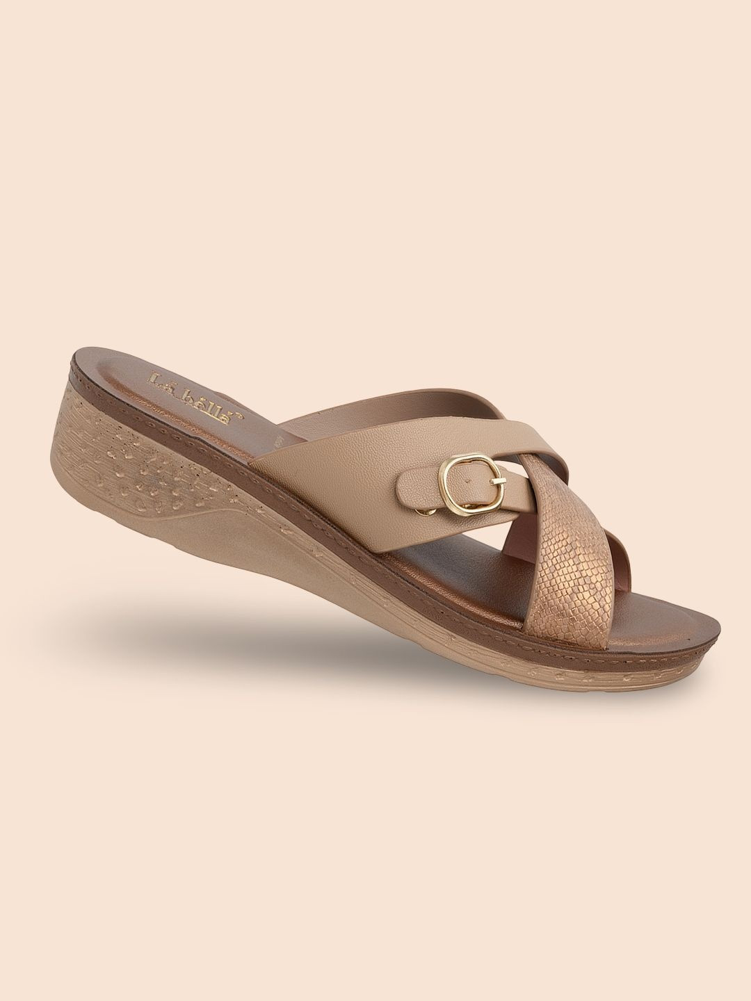 La bella Women PU Comfort Sandals