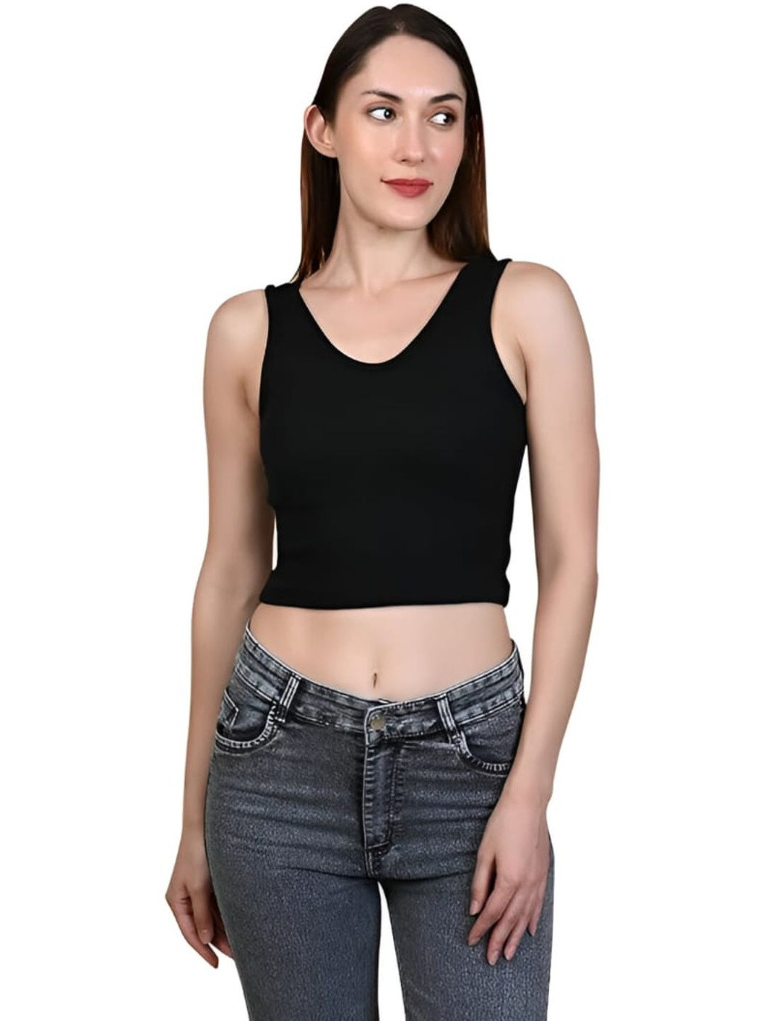 MIXFIT Cotton Tank Crop Top