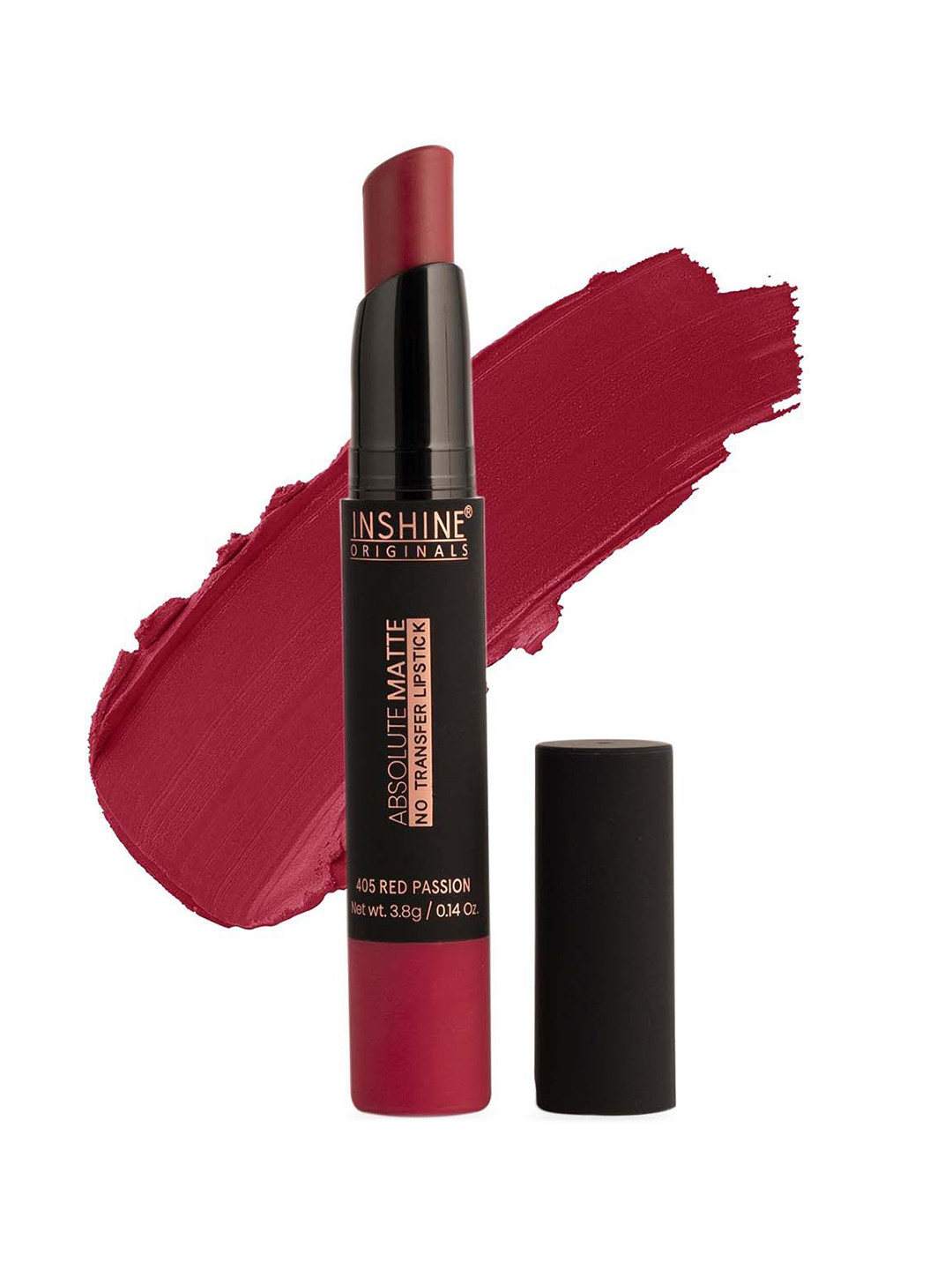 Inshine Absolute Matte No Transfer Lipstick - Red Passion 405
