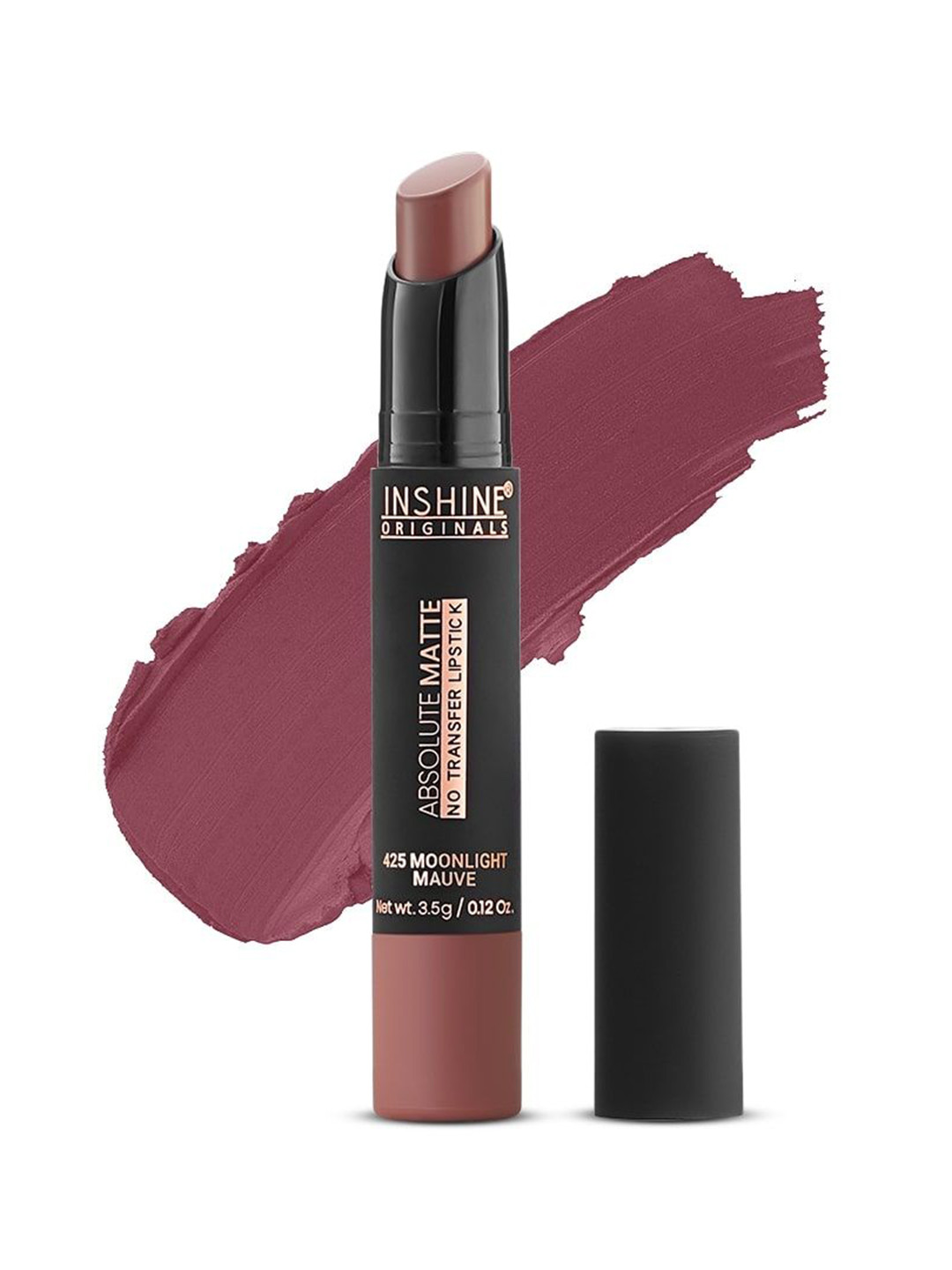 Inshine Absolute Matte No Transfer Lightweight Non-Drying Lipstick - 425 Moonlight Mauve
