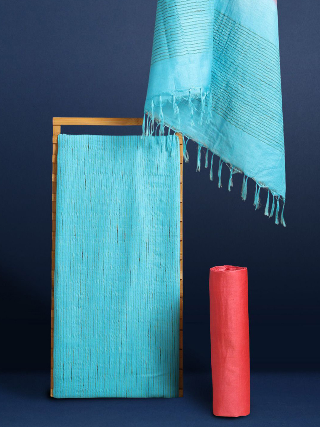 Taavi Women Ombre Tie & Dye Dress Material