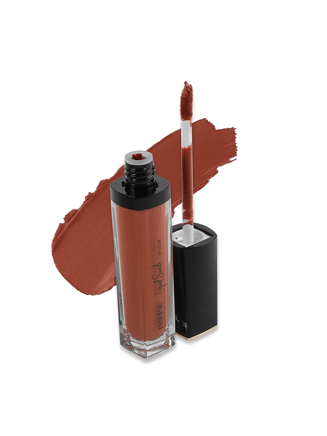 Inshine Liquid Suede Long Lasting Lip Color - 6 ml - Belgian Brown 613
