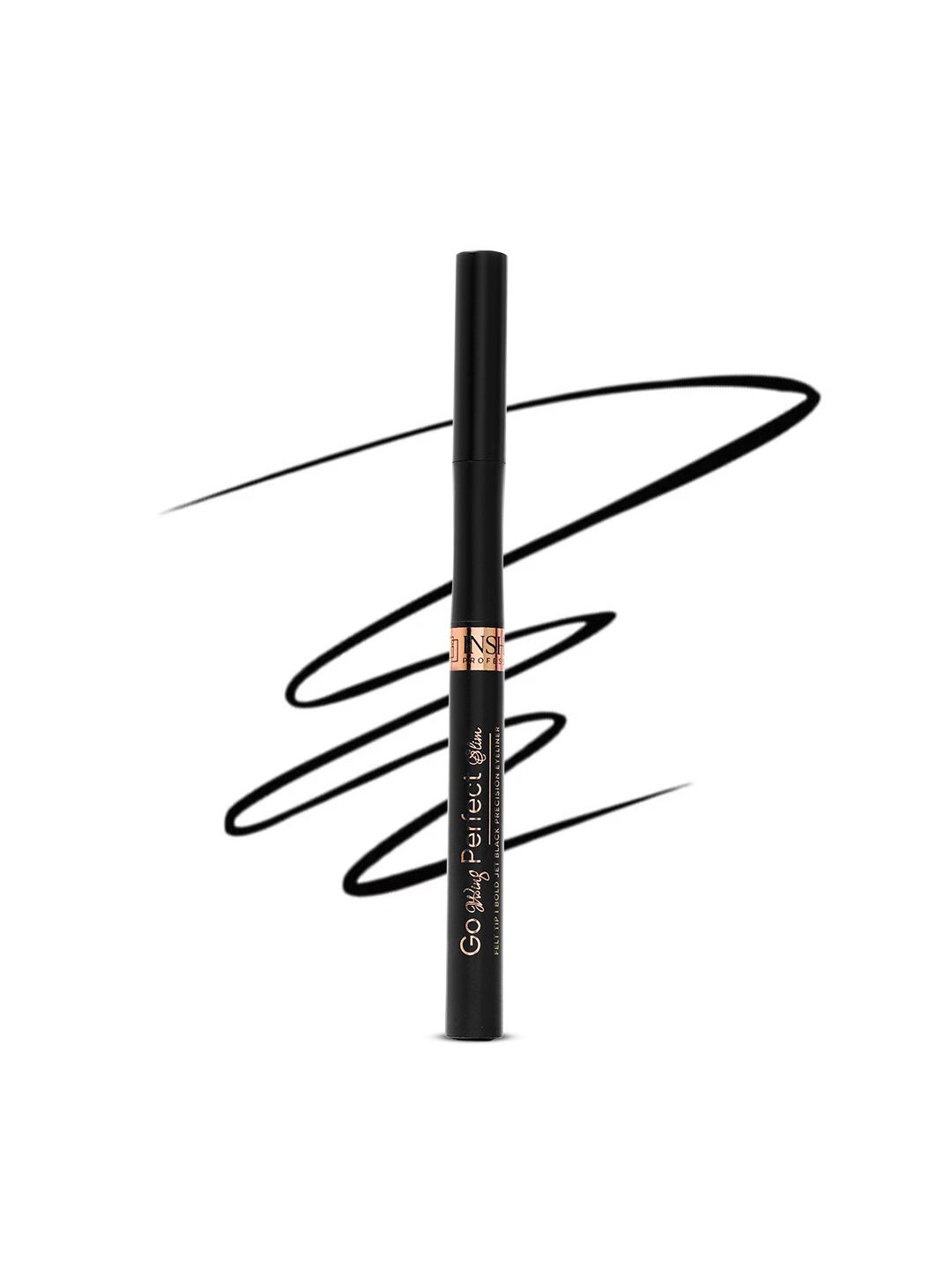 Inshine Go Wing Perfect Ultra-Slim Glossy Pen Eyeliner - Black