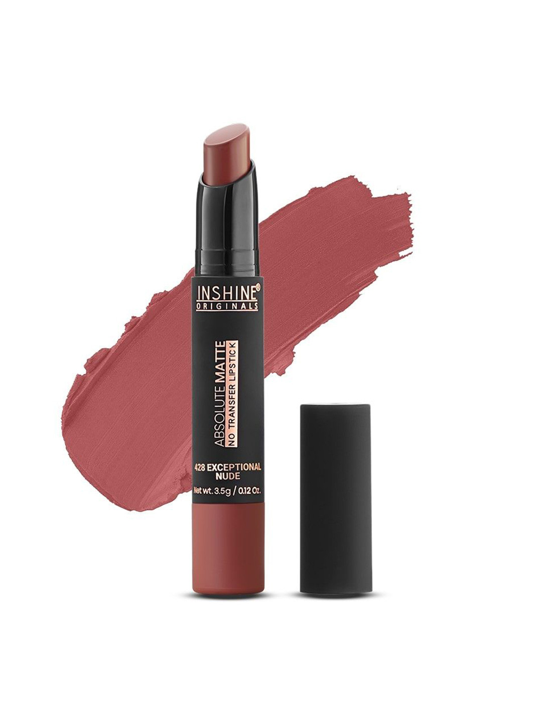 Inshine Long-Lasting Lightweight Velvety Matte Lipstick-3.5g - Exceptional Nude 428