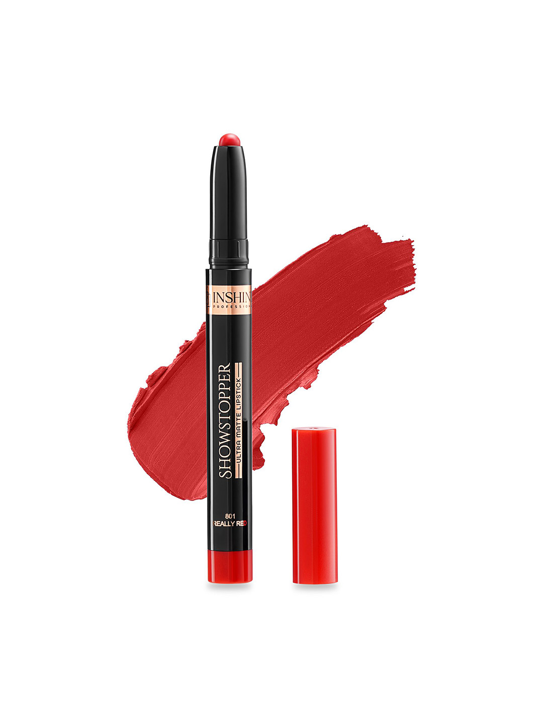 Inshine Showstopper Ultra Matte Lipstick - Red Really-801